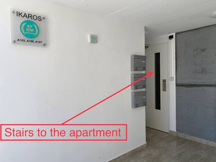 Ferienwohnung Ev Zin - Modern, Cozy, 1 Bed, Pool, 2 Balconies, A105 Paphos Exterior foto